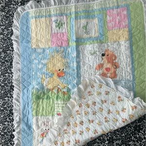 Little Suzy's Zoo- Witzy the Duck and friends Blanket. New. Never used. Handmade